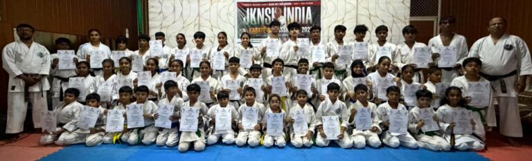 JKNSK India – Kerala organizes Intensive Karate Training Camp & Dan Test